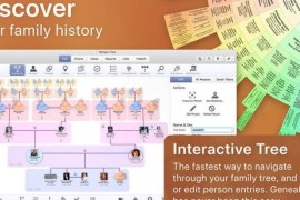 MacFamilyTree for Mac 10.1.0 中文破解版 (mac家谱族谱制作软件)