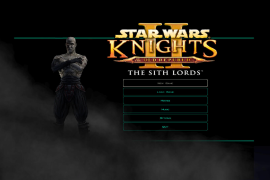 星球大战：旧共和国武士2 西斯领主 for Mac v1.0.2 Star Wars Knights of the Old Republic II – The Sith Lords 英文原生版