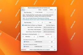 Mouse And Keyboard Recorder mac(鼠标键盘记录工具)