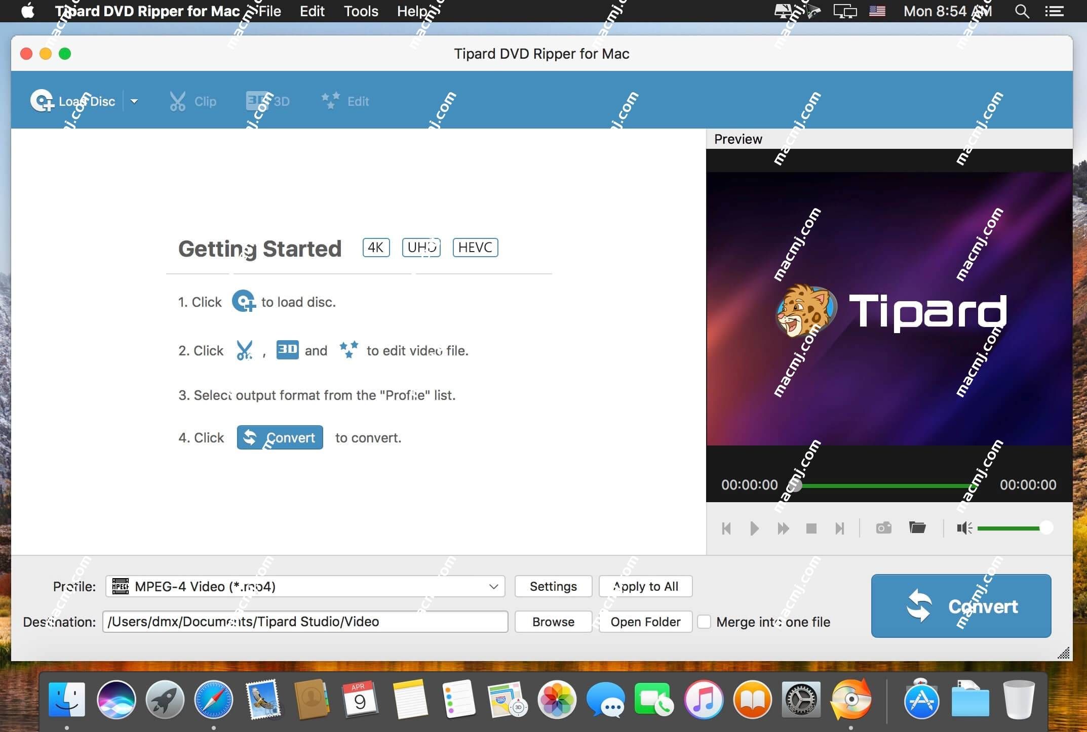 Tipard DVD Ripper for Mac(DVD刻录工具)