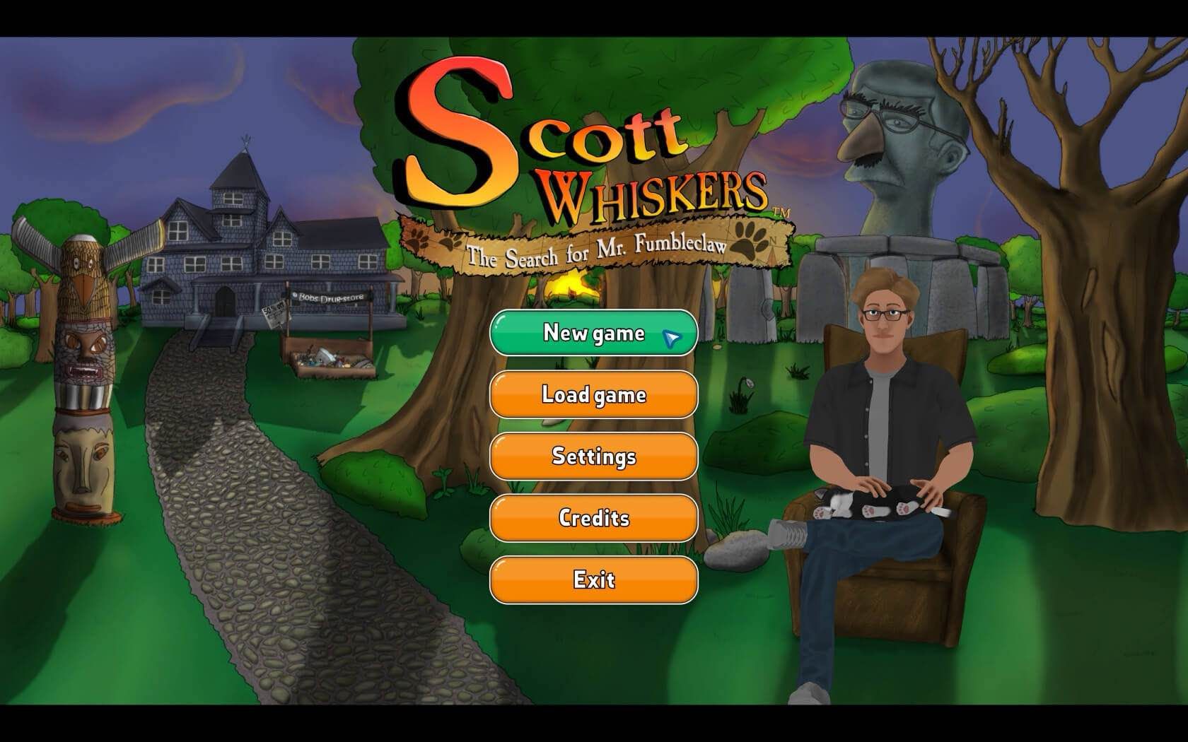 斯科特·威斯克斯：寻找笨爪先生 for Mac Scott Whiskers in: the Search for Mr. Fumbleclaw v1.0.155 英文原生版