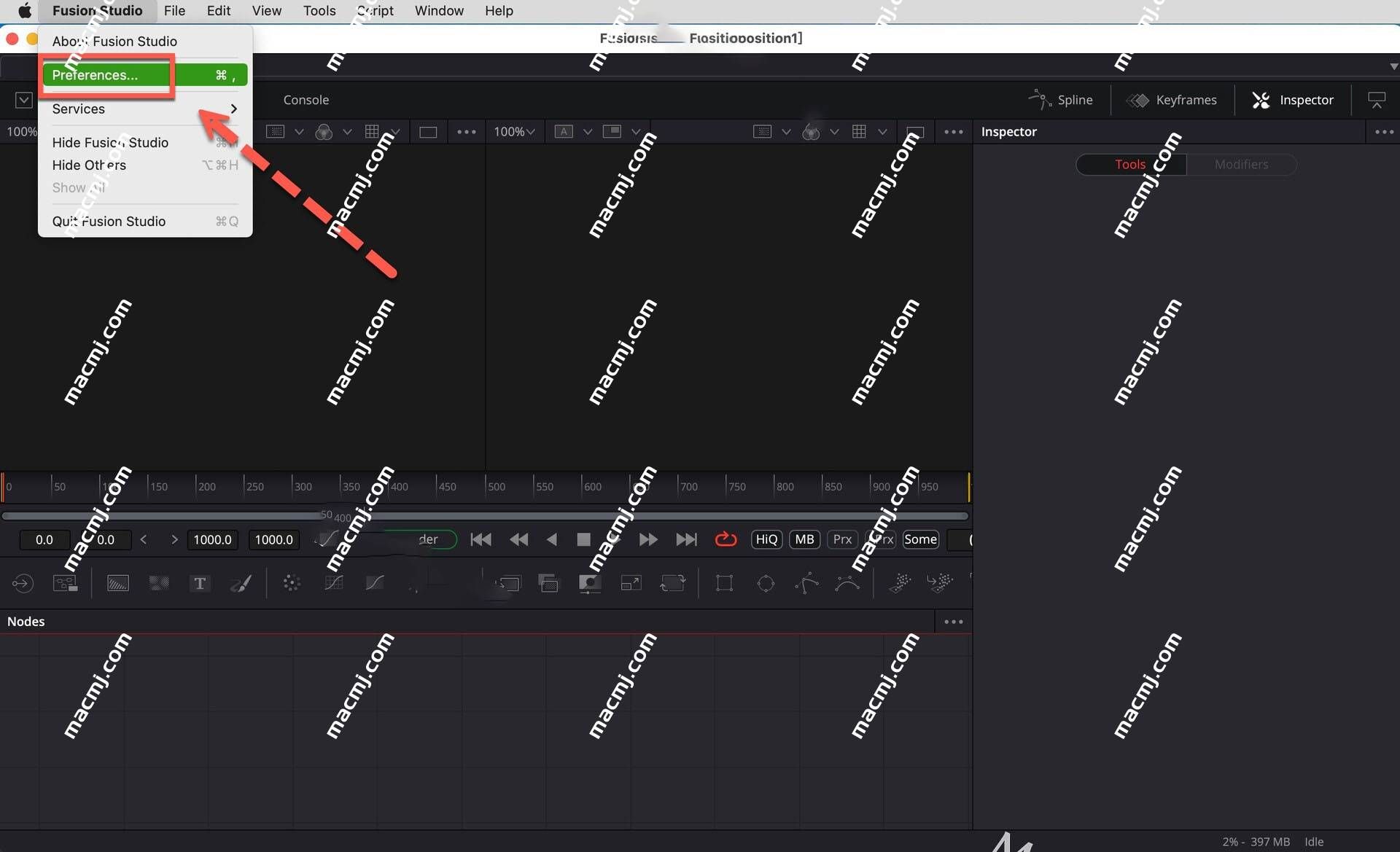 Blackmagic Fusion Studio 19 for Mac(强大的影视后期特效合成软件)