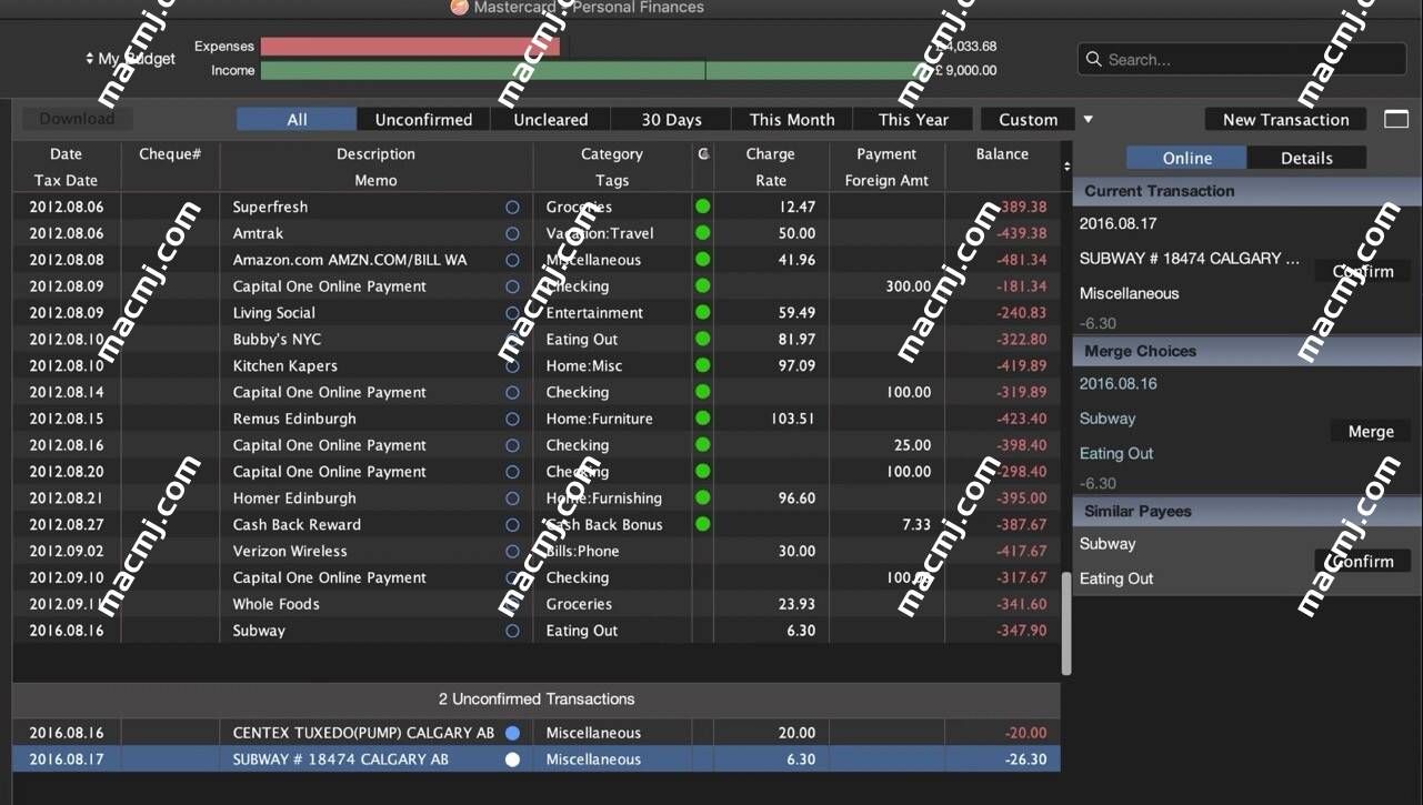 Moneydance for Mac(财务管理软件)