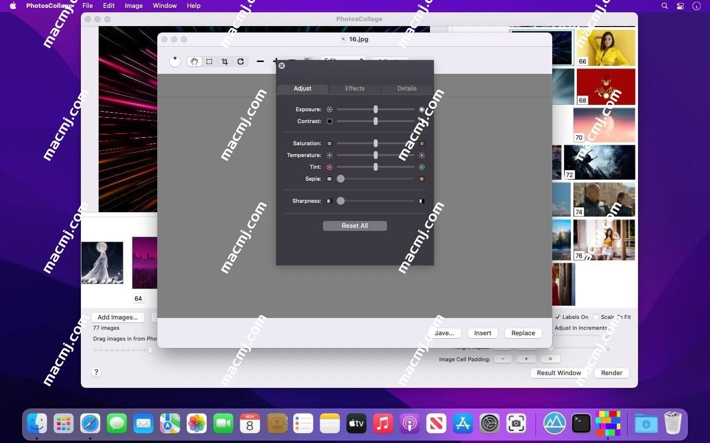 PhotosCollage for Mac(照片拼贴工具) PhotosCollage for Mac(照片拼贴工具)
