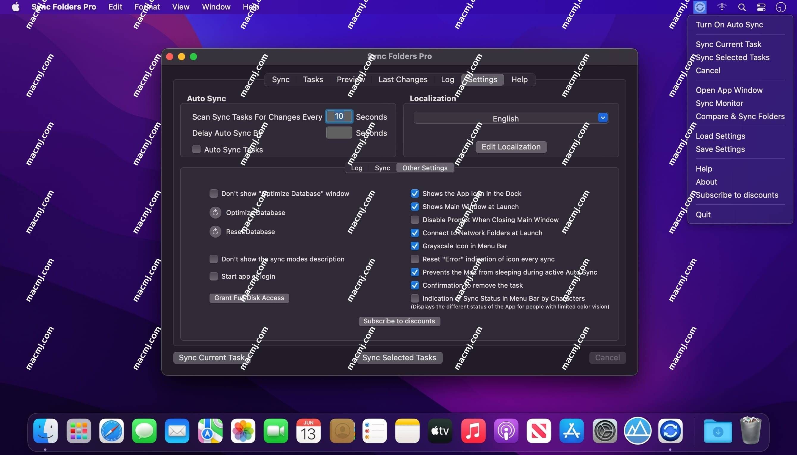 Sync Folders Pro for Mac(文件夹数据同步工具) Sync Folders Pro for Mac(文件夹数据同步工具)