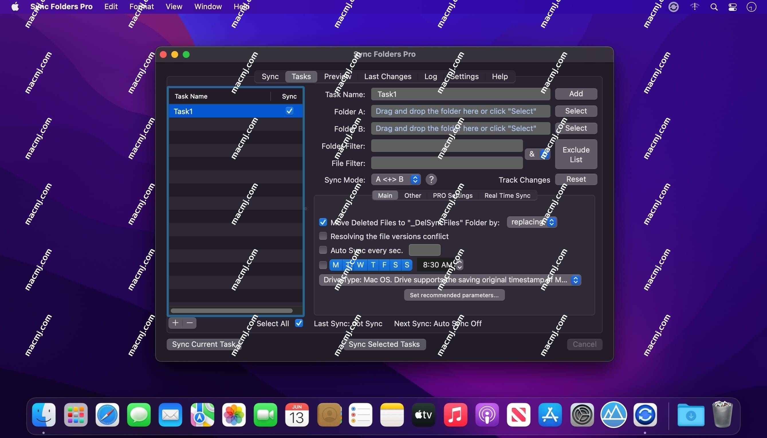 Sync Folders Pro for Mac(文件夹数据同步工具) Sync Folders Pro for Mac(文件夹数据同步工具)