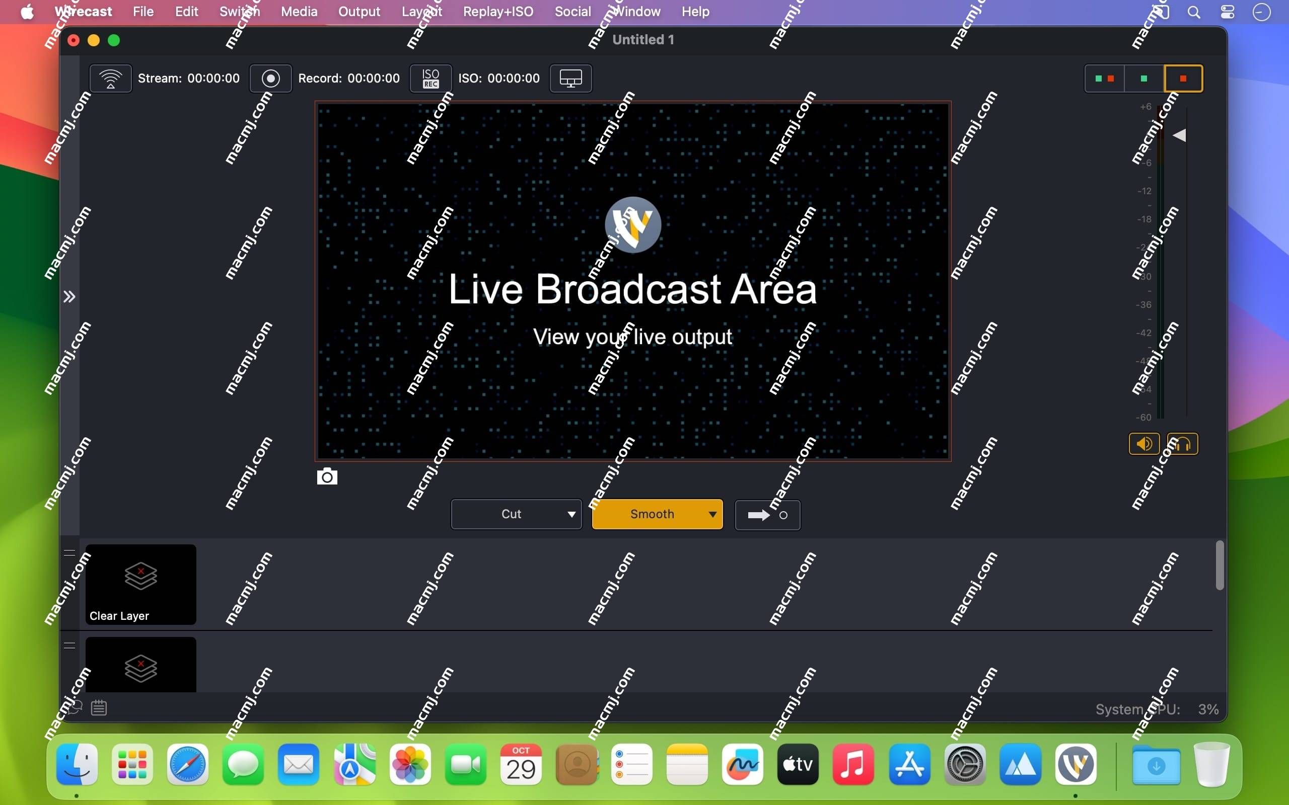 Wirecast Pro for Mac(视频直播制作工具) Wirecast Pro for Mac(视频直播制作工具)
