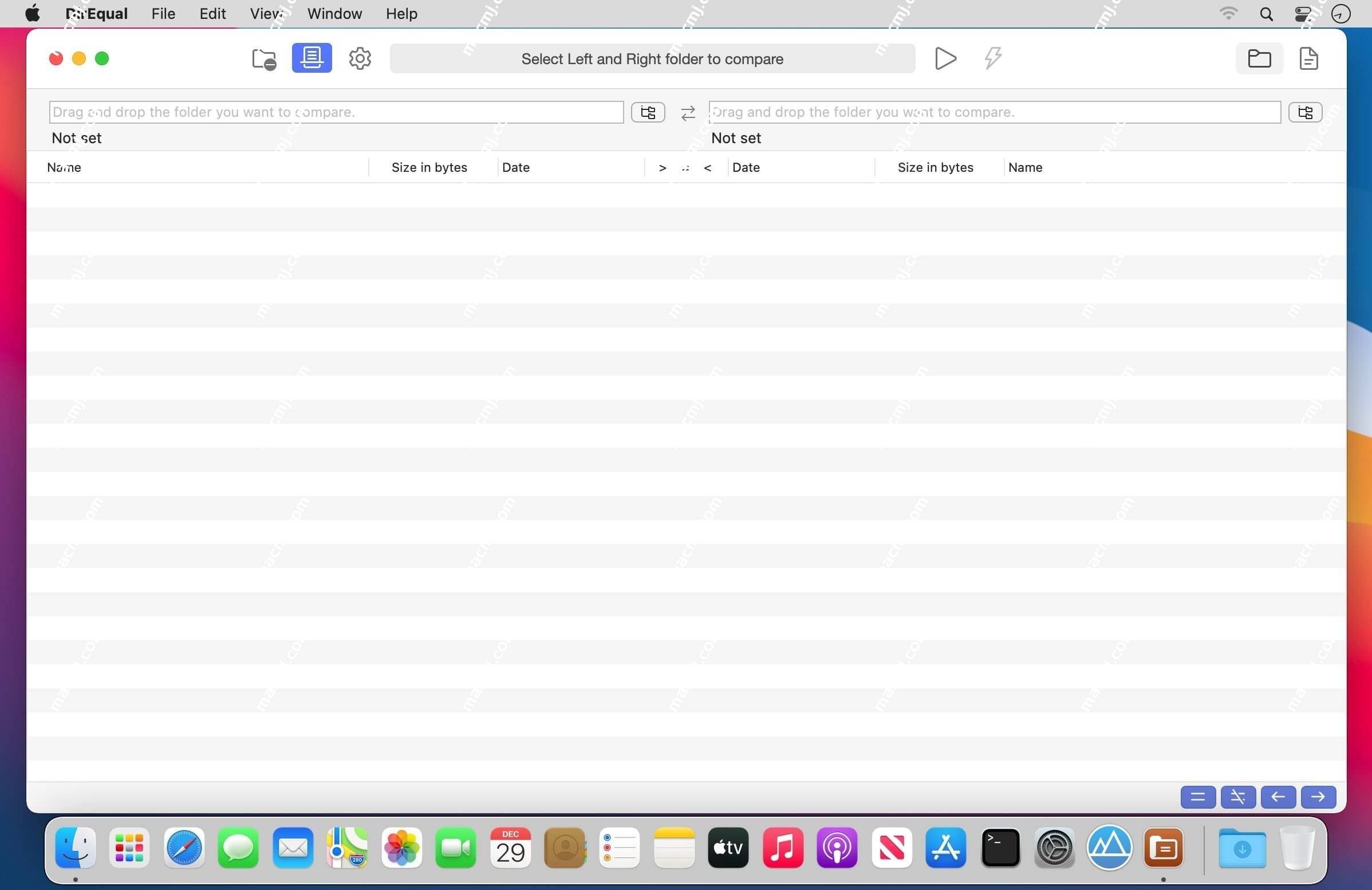 Naarak Studio DirEqual for Mac(文件夹比较工具) Naarak Studio DirEqual for Mac(文件夹比较工具)