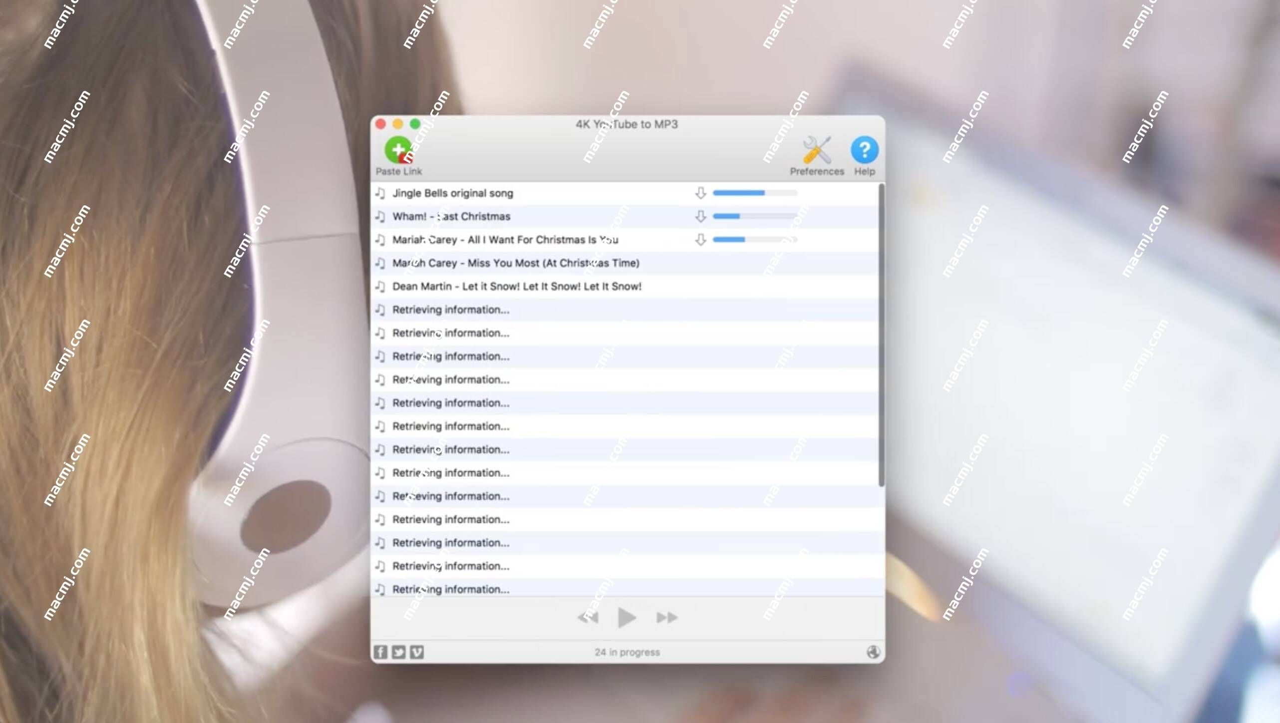 4K YouTube to MP3 for Mac(在线视频转mp3工具) 4K YouTube to MP3 for Mac(在线视频转mp3工具)