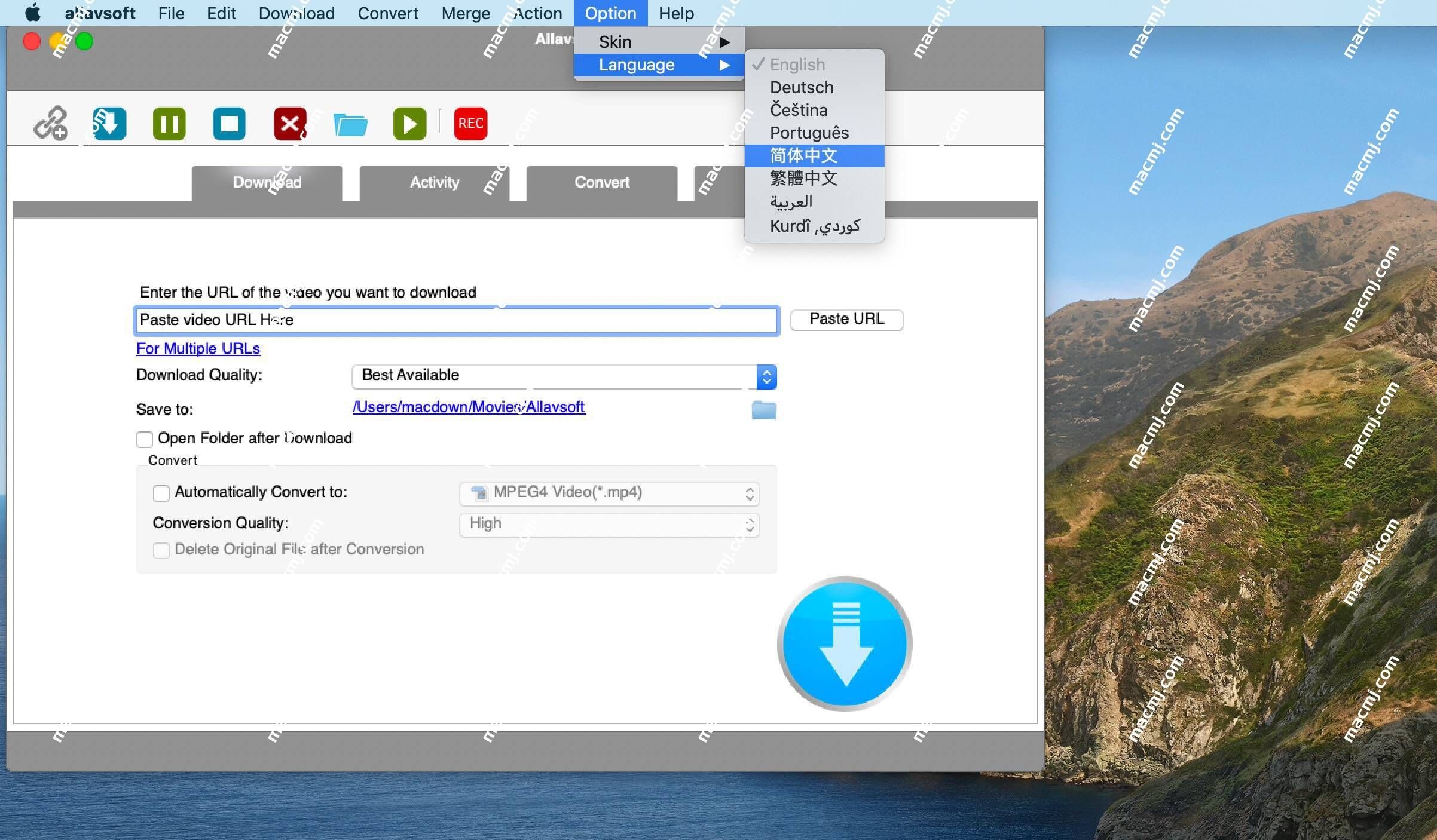 Allavsoft for mac (优秀的视频下载工具)注册激活版 Allavsoft for mac (优秀的视频下载工具)注册激活版