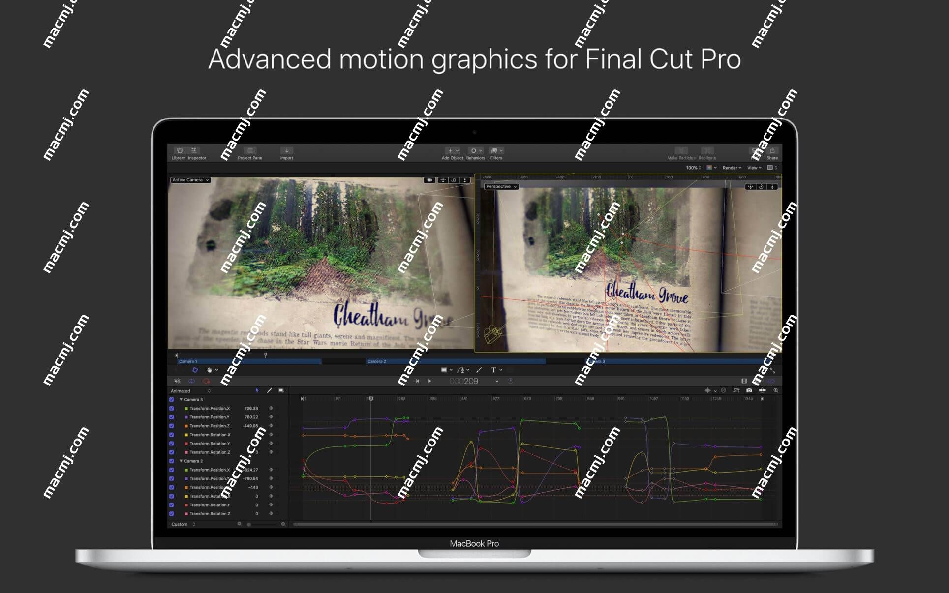 Motion 5 for Mac(视频后期特效处理) Motion 5 for Mac(视频后期特效处理)