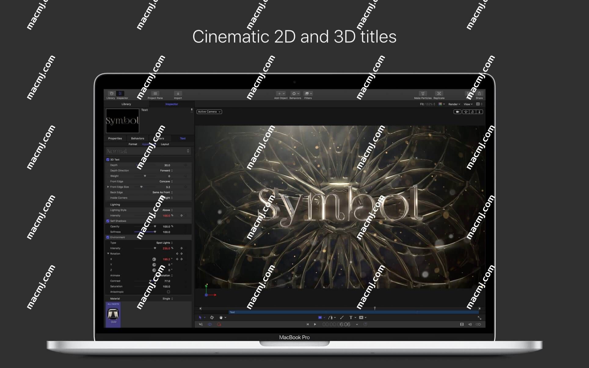 Motion 5 for Mac(视频后期特效处理) Motion 5 for Mac(视频后期特效处理)
