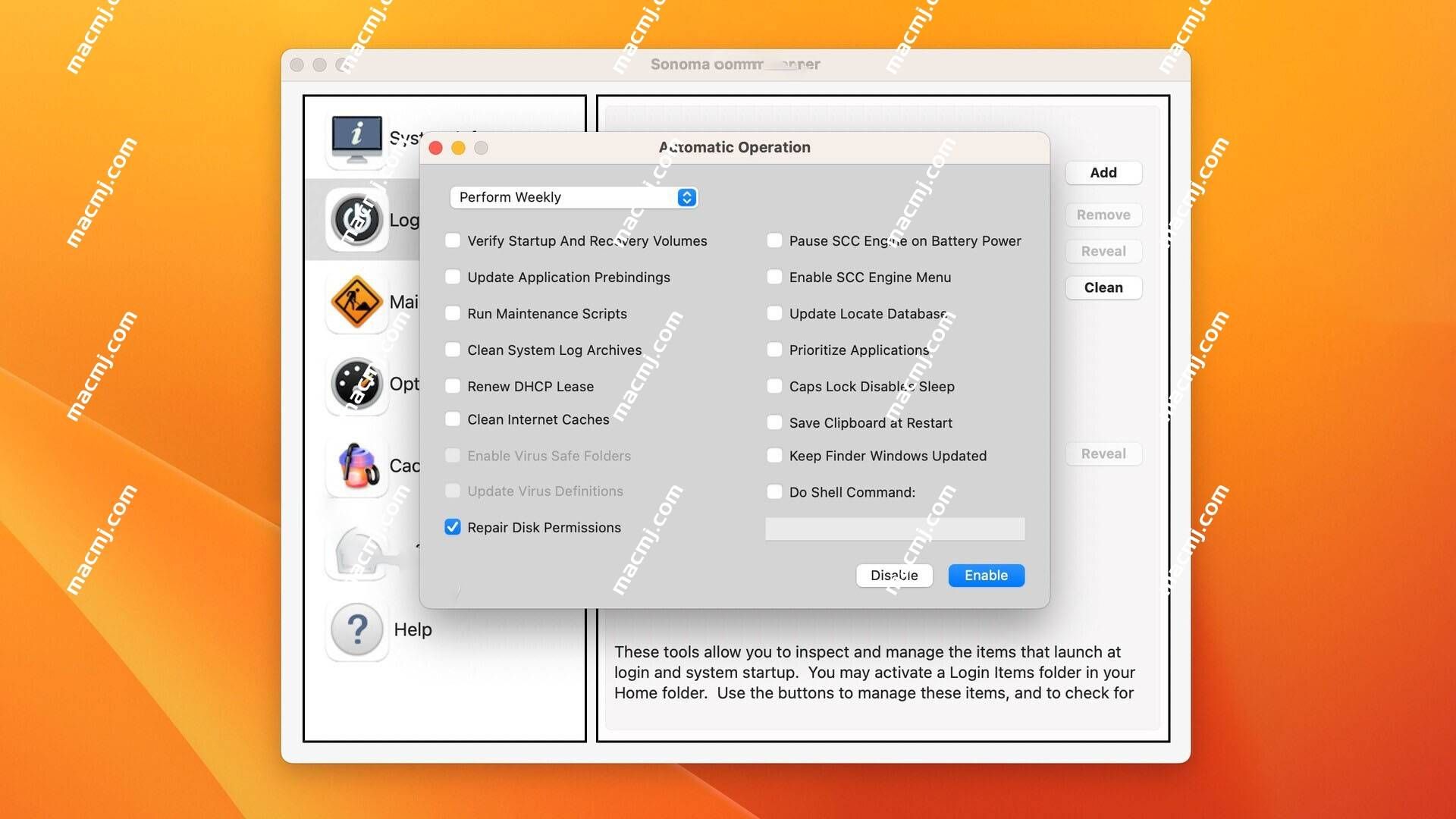 Sonoma Cache Cleaner for Mac(MacOS系统清理优化工具) Sonoma Cache Cleaner for Mac(MacOS系统清理优化工具)