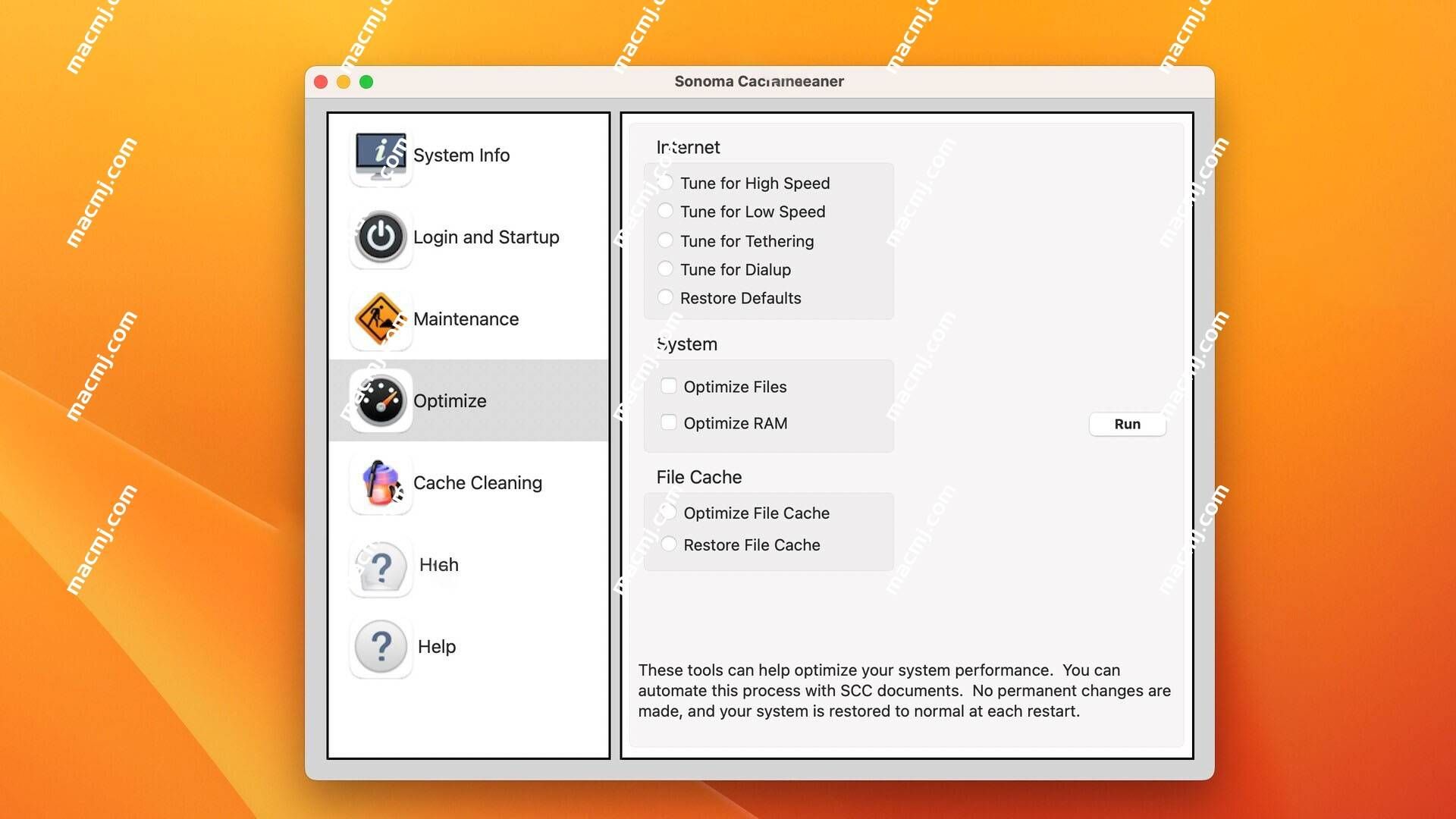 Sonoma Cache Cleaner for Mac(MacOS系统清理优化工具) Sonoma Cache Cleaner for Mac(MacOS系统清理优化工具)