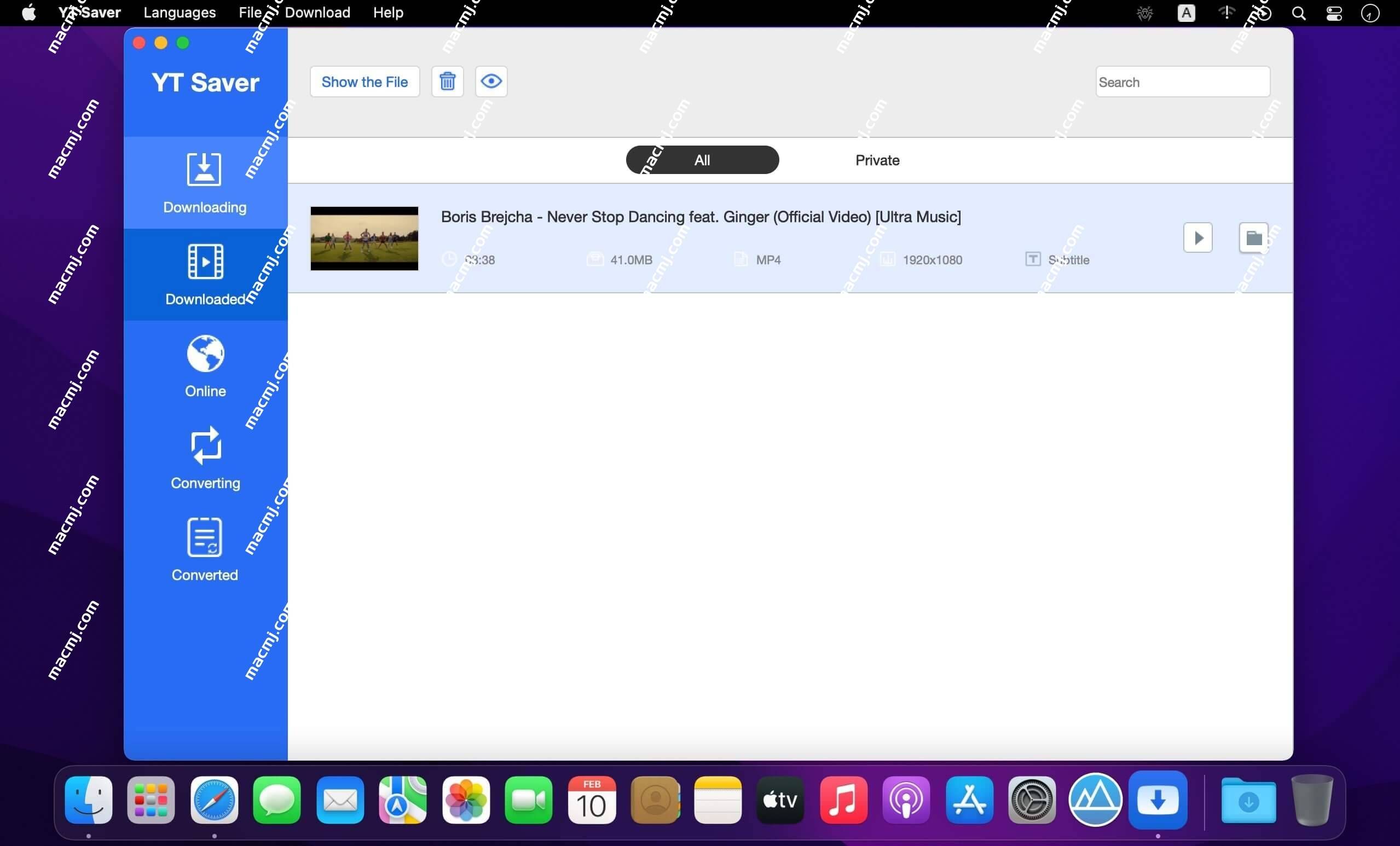 YT Saver for Mac(视频下载和转换器) YT Saver for Mac(视频下载和转换器)