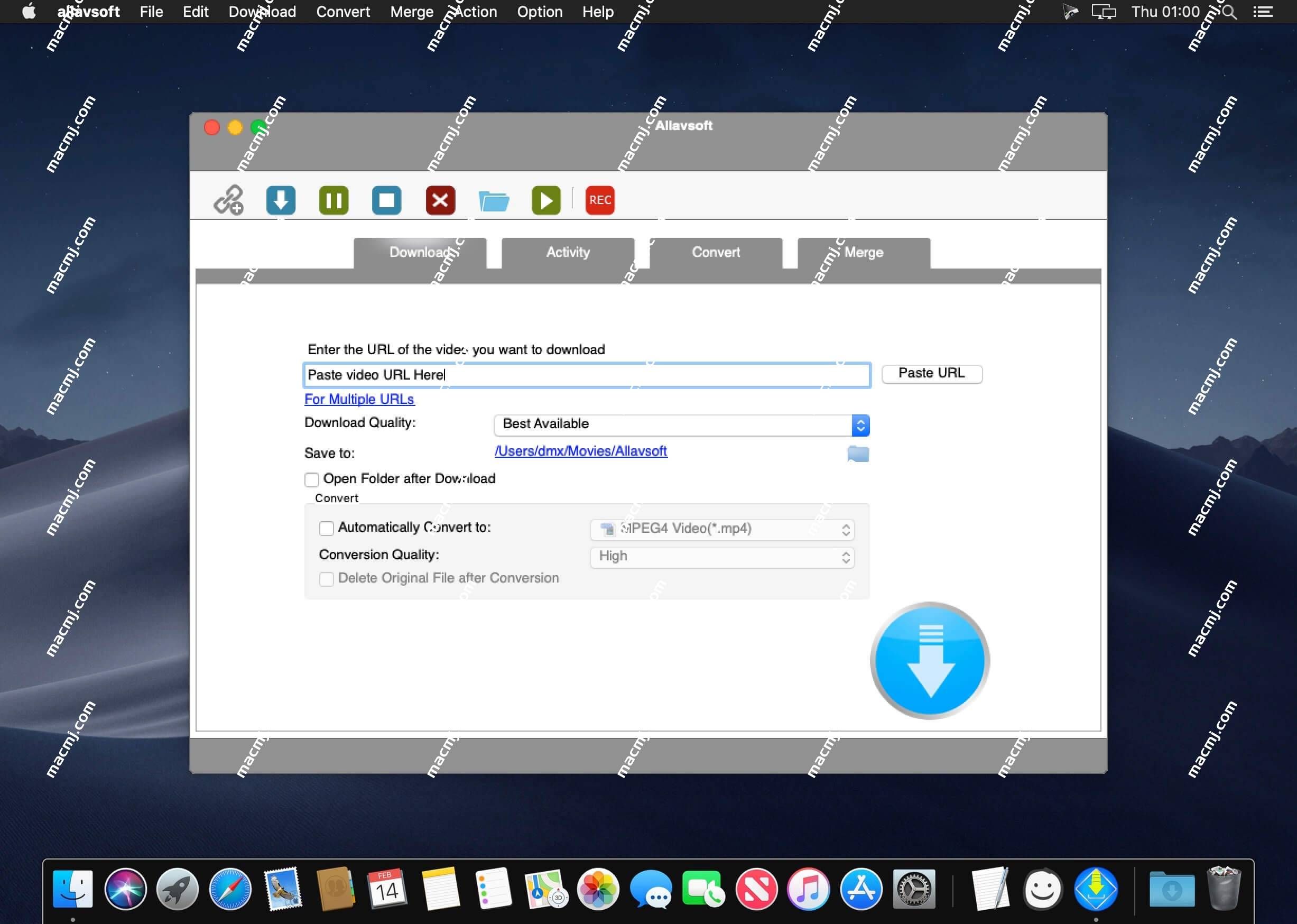 Allavsoft for mac (优秀的视频下载工具)注册激活版 Allavsoft for mac (优秀的视频下载工具)注册激活版