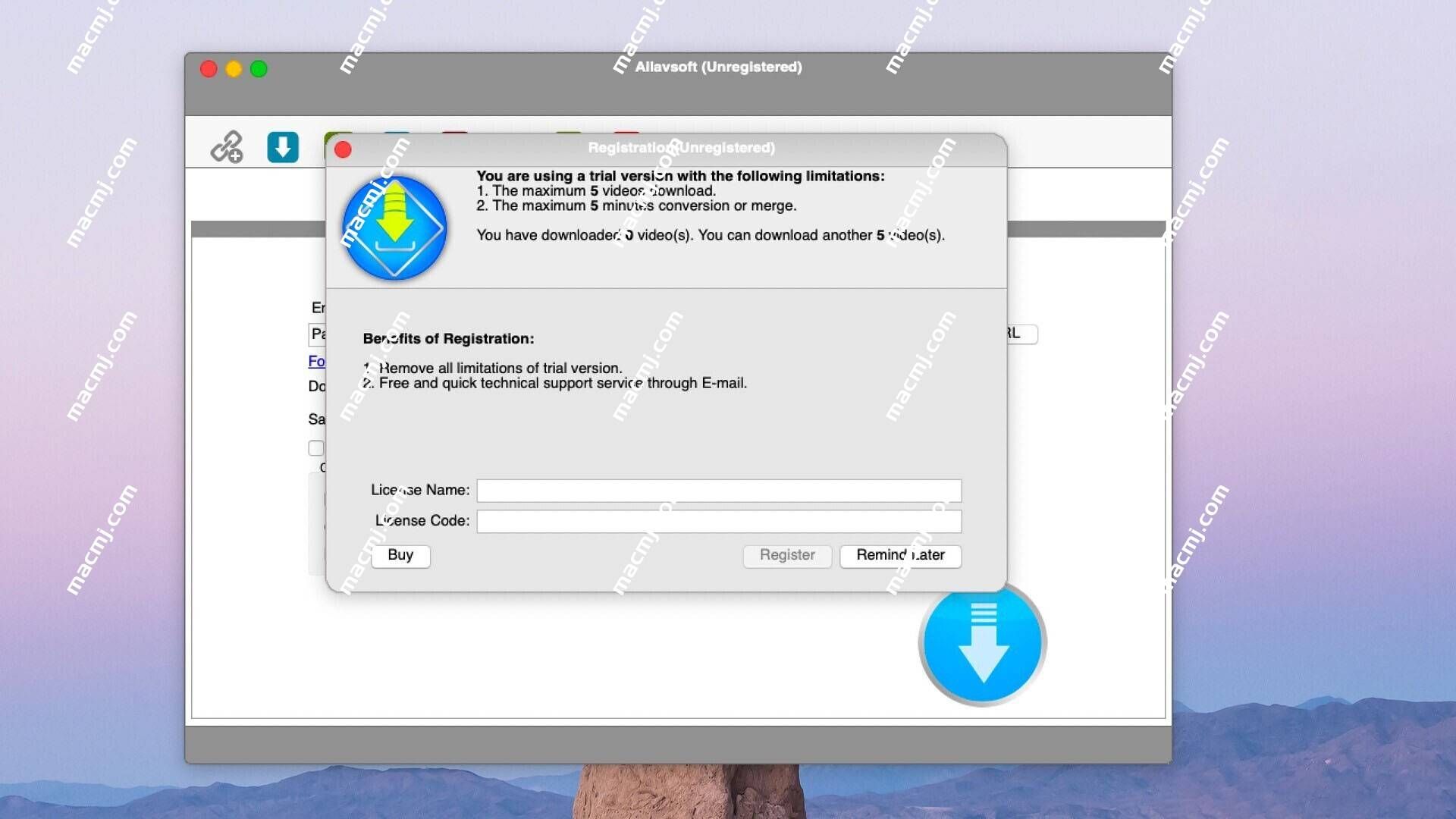 Allavsoft for mac (优秀的视频下载工具)注册激活版 Allavsoft for mac (优秀的视频下载工具)注册激活版