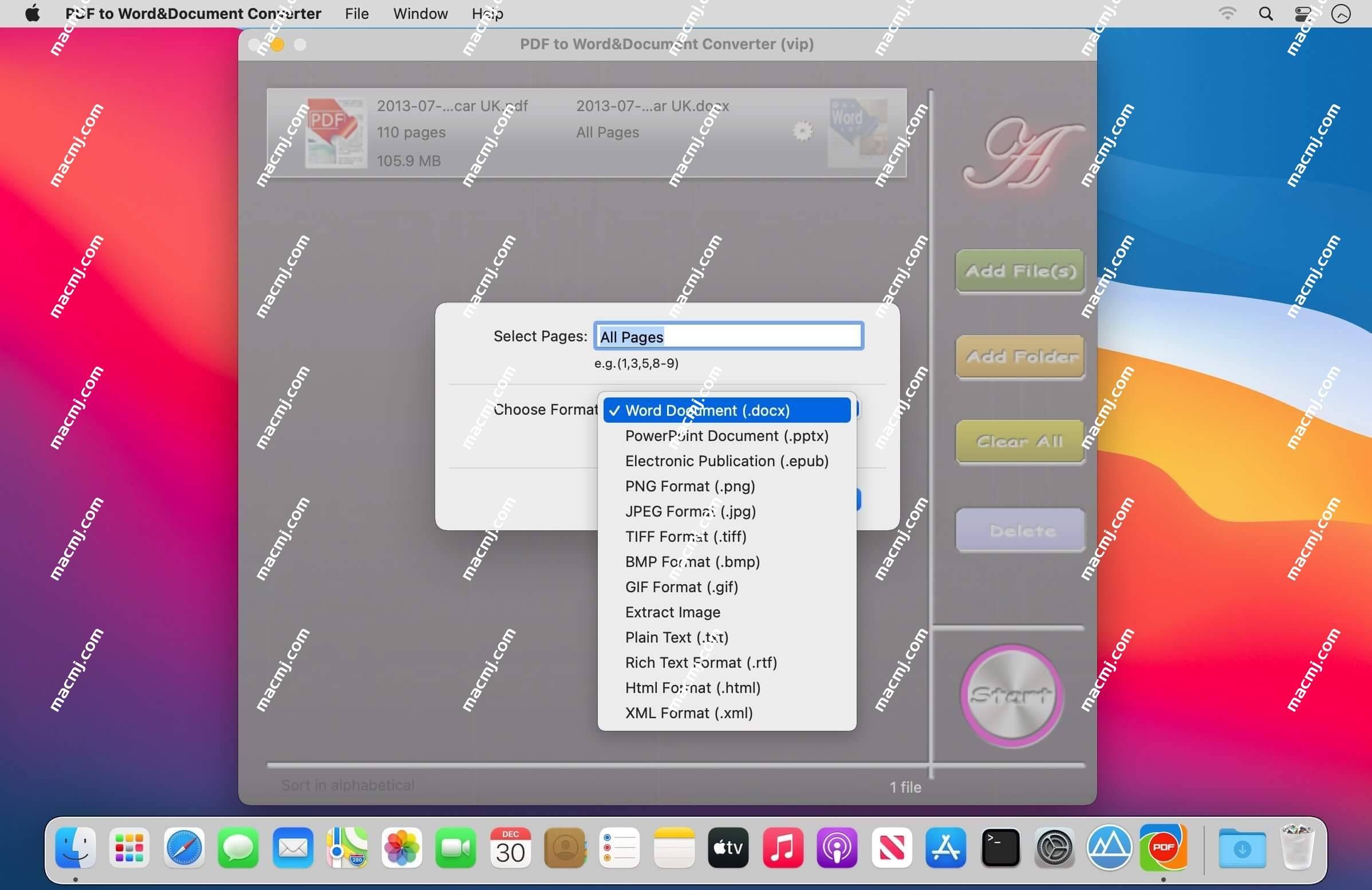 PDF & Document Converter for Mac(PDF文档转换器) PDF & Document Converter for Mac(PDF文档转换器)